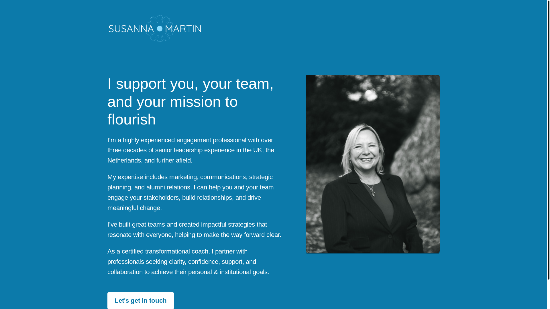 website screenshot of https://susannamartin.nl/