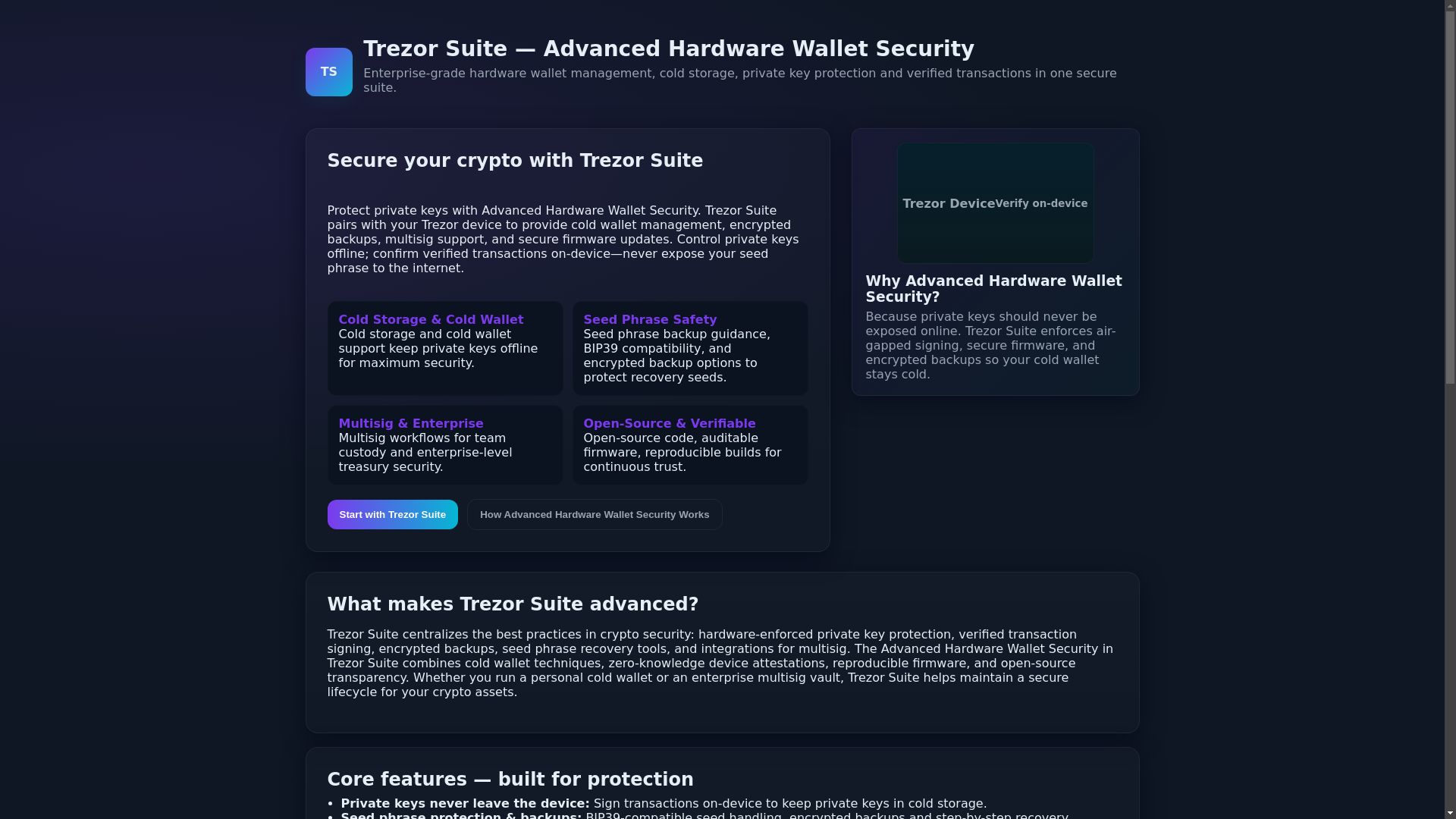 website screenshot of https://traiserr--suite.pages.dev/