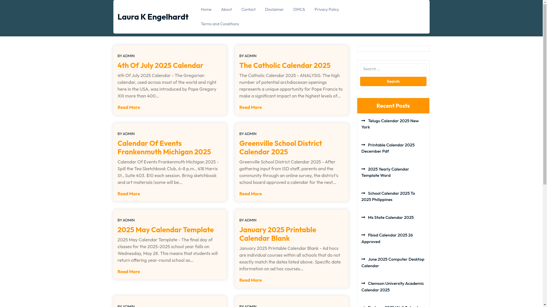 website screenshot of https://laurakengelhardt.pages.dev/