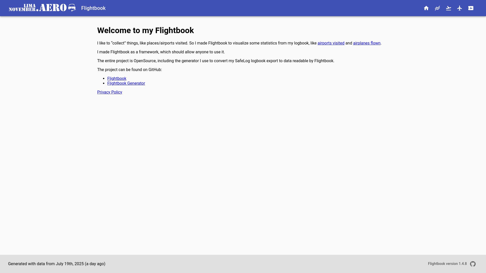website screenshot of https://flightbook-limanovember-aero.pages.dev/