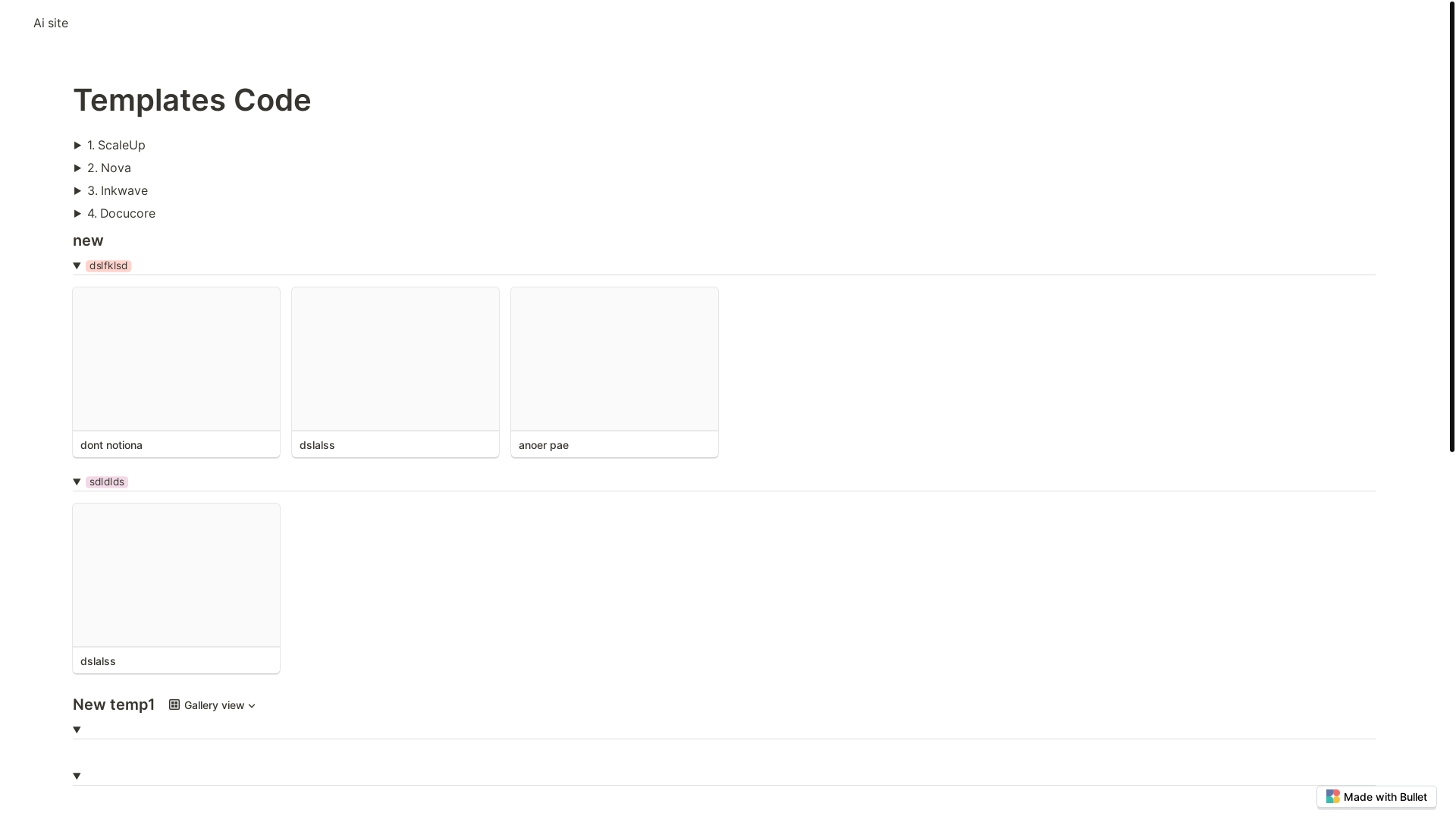 website screenshot of https://ai-site-bullet.pages.dev/