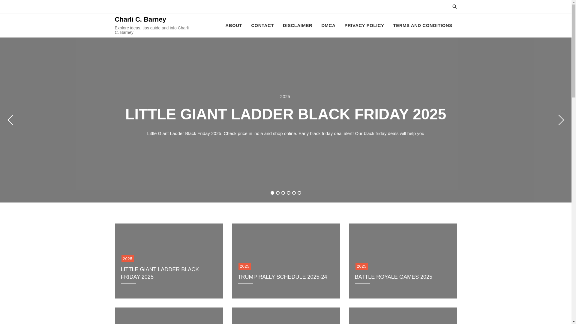 website screenshot of https://charlicbarney.pages.dev/