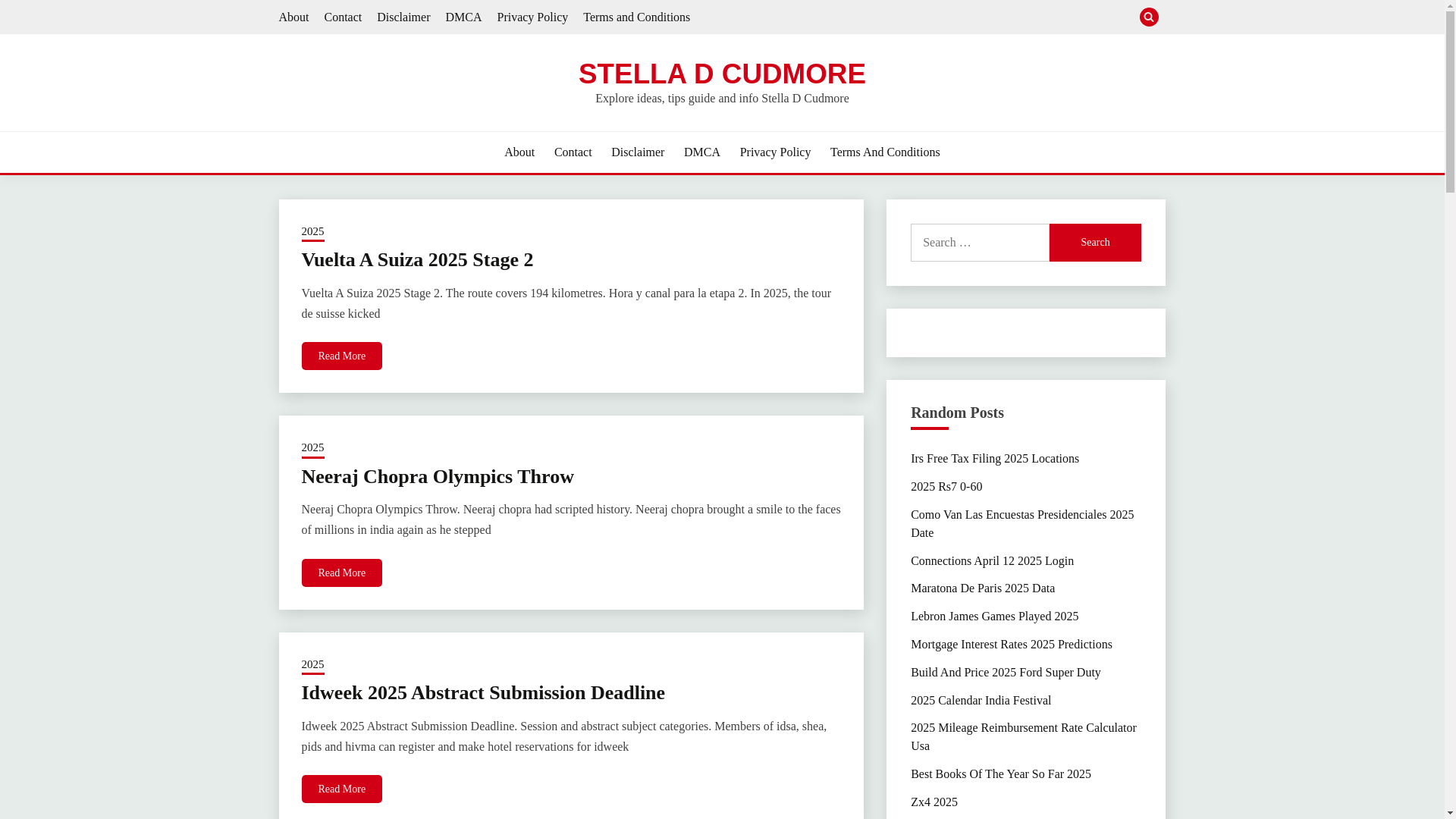 website screenshot of https://stelladcudmore.pages.dev/