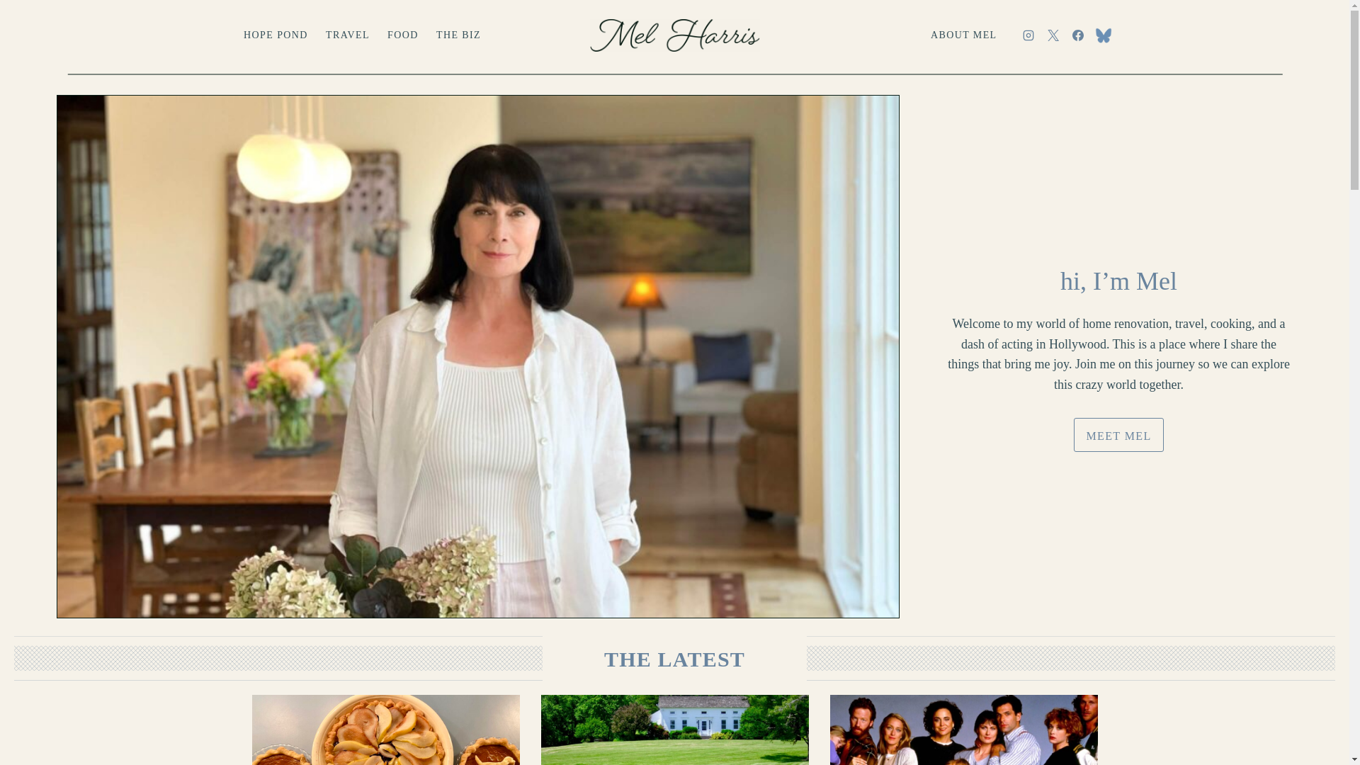 website screenshot of https://melharris.co/