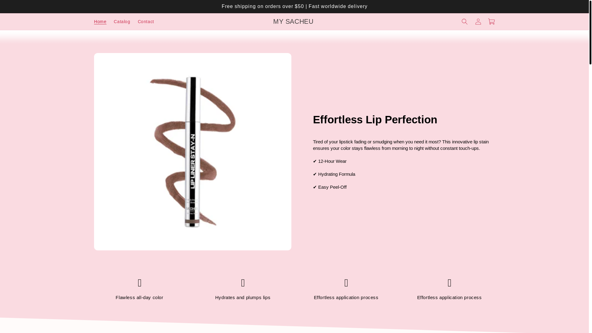 website screenshot of https://mysacheu.com/