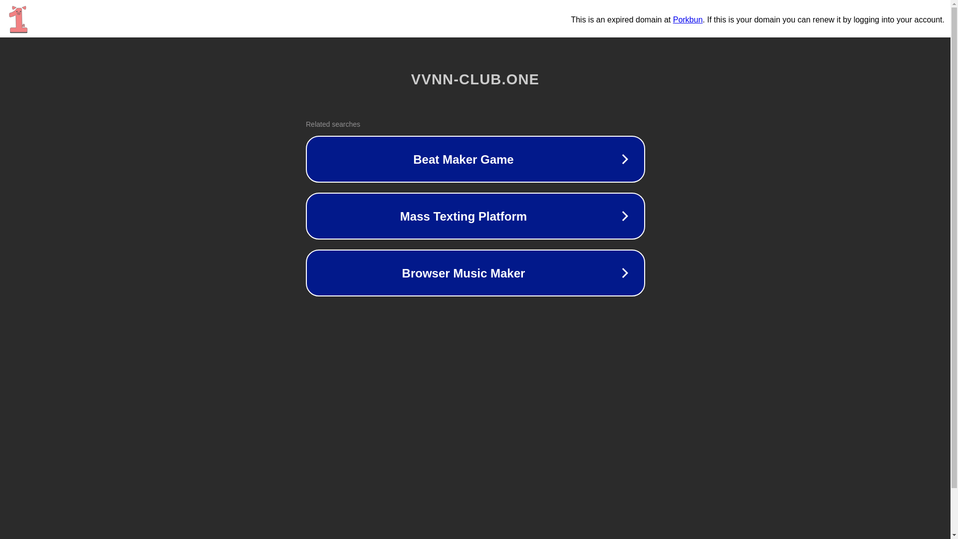 website screenshot of https://vvnn-club.one/