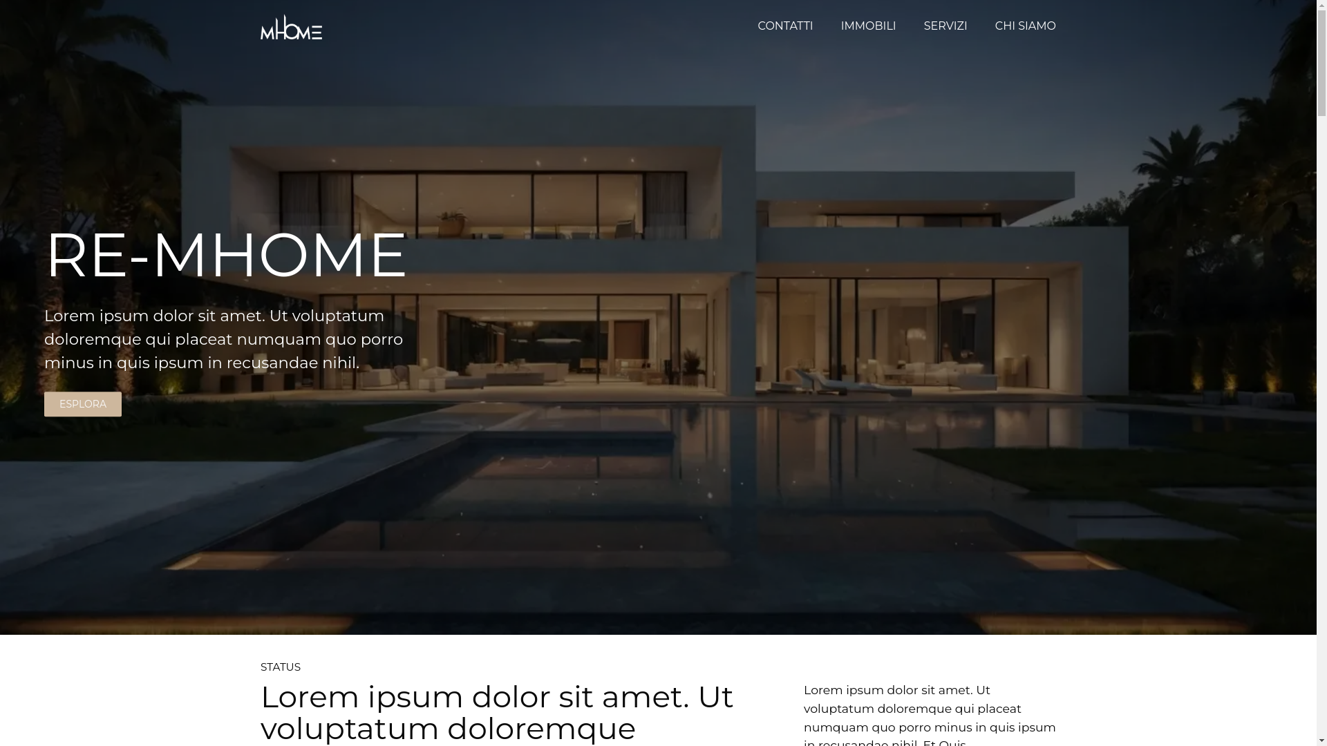 website screenshot of https://website-re-mhome.pages.dev/