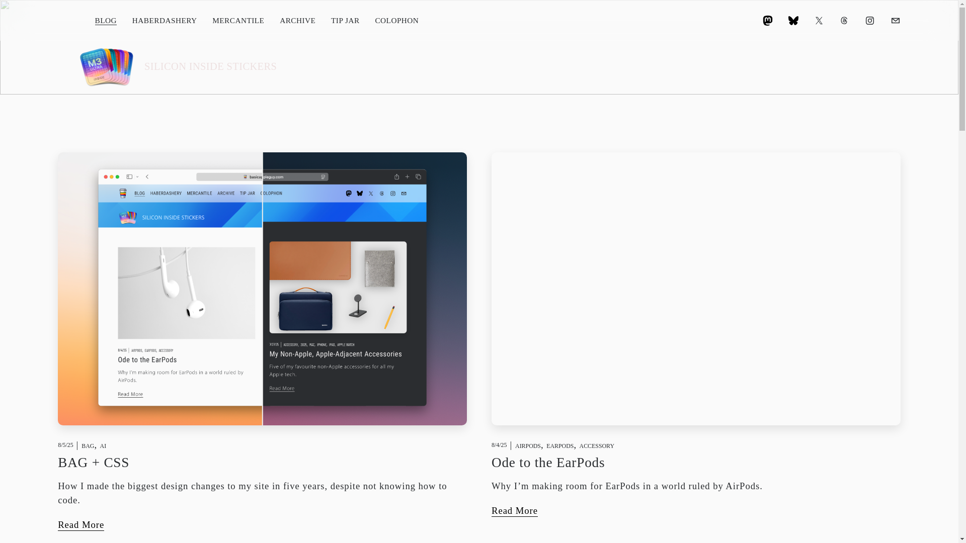 website screenshot of https://basicappleguy.com/