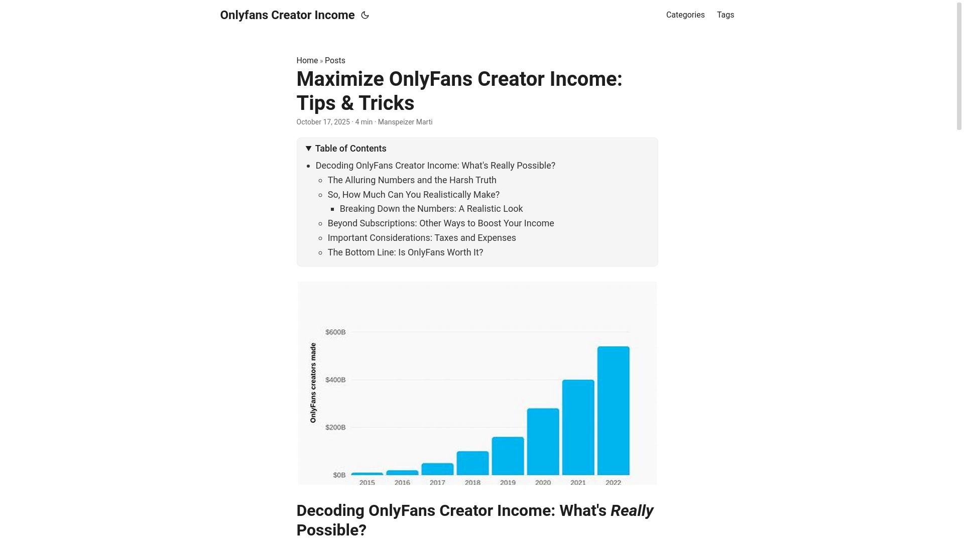 website screenshot of https://onlyfans-creator-income.pages.dev/