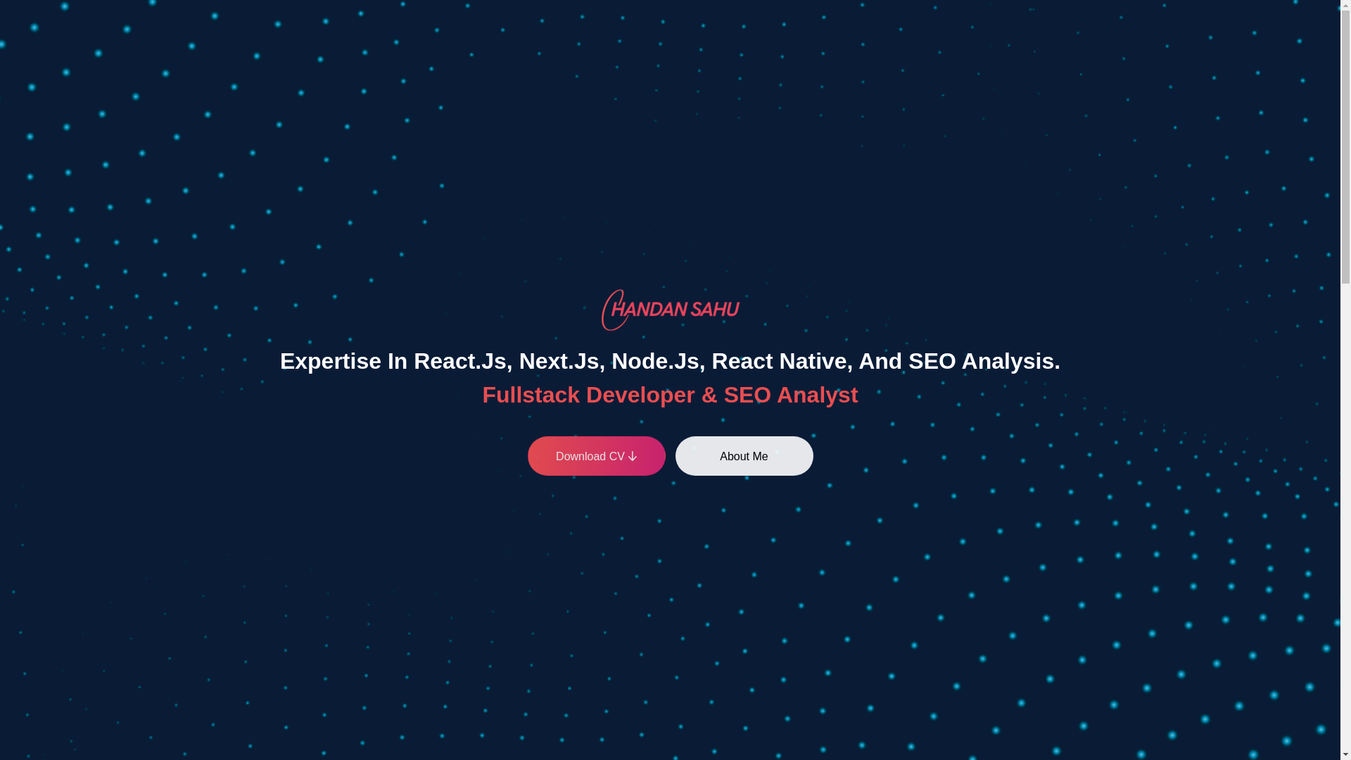 website screenshot of https://chandansahu-com.pages.dev/