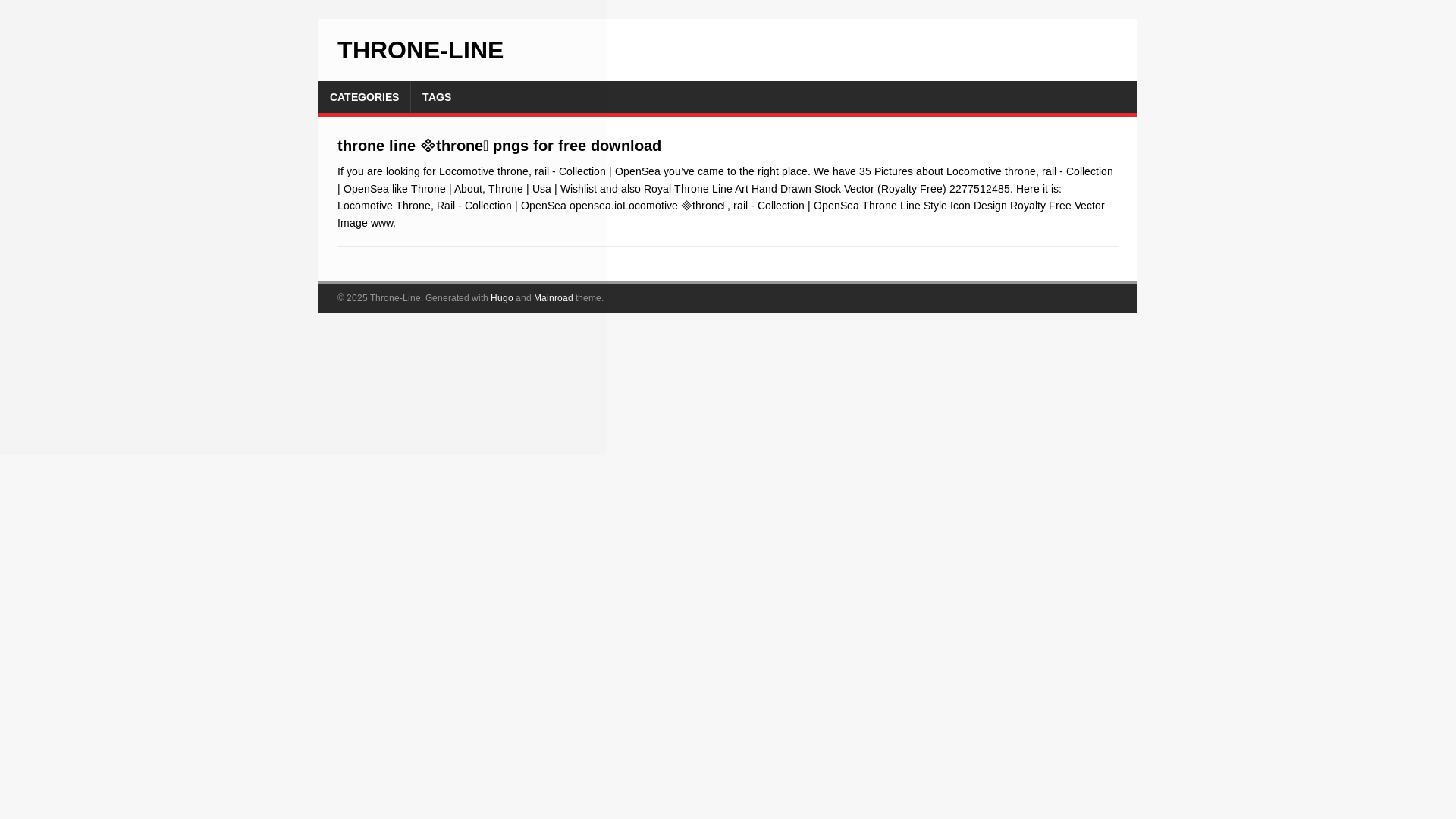 website screenshot of https://throne-line.pages.dev/