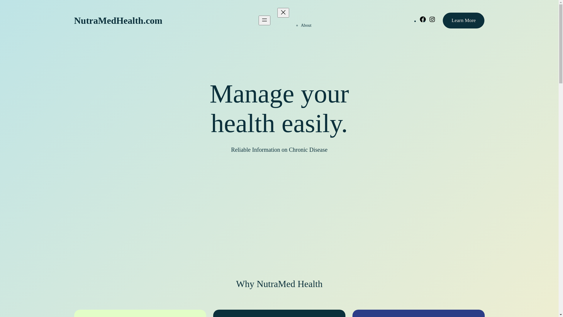website screenshot of https://nutramedwellness.com/