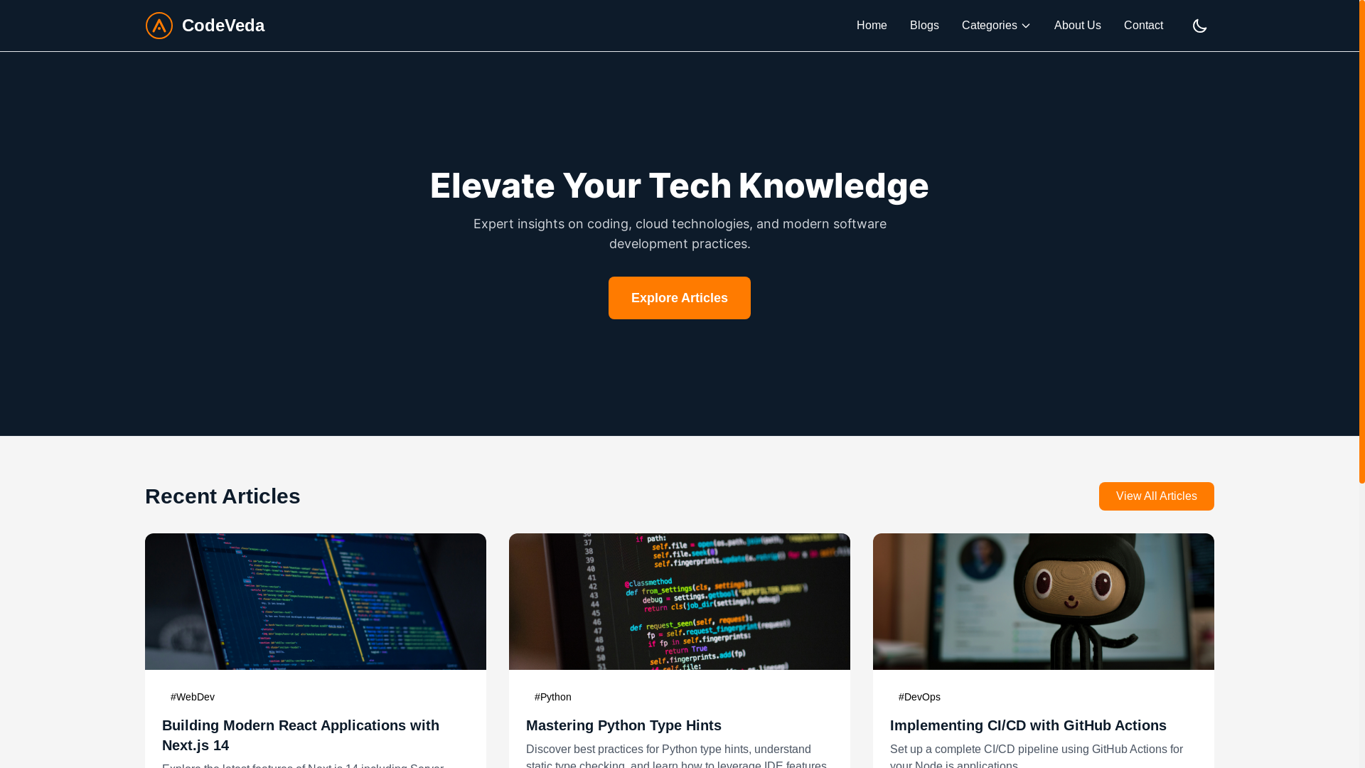 website screenshot of https://dev-personal-website.pages.dev/