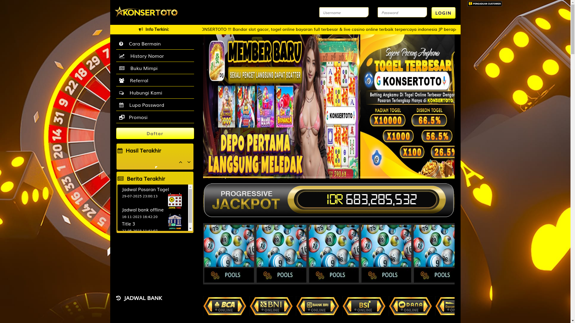 website screenshot of https://konsertotojaya.com/