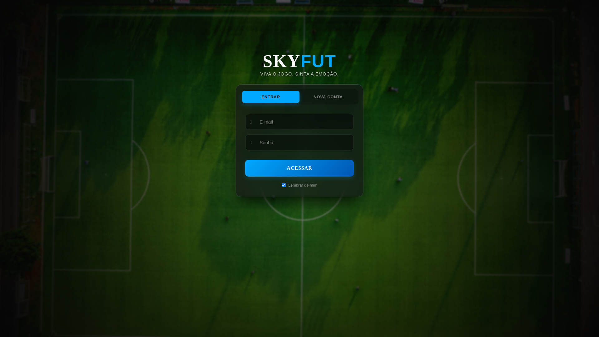 website screenshot of https://skyfut.site/