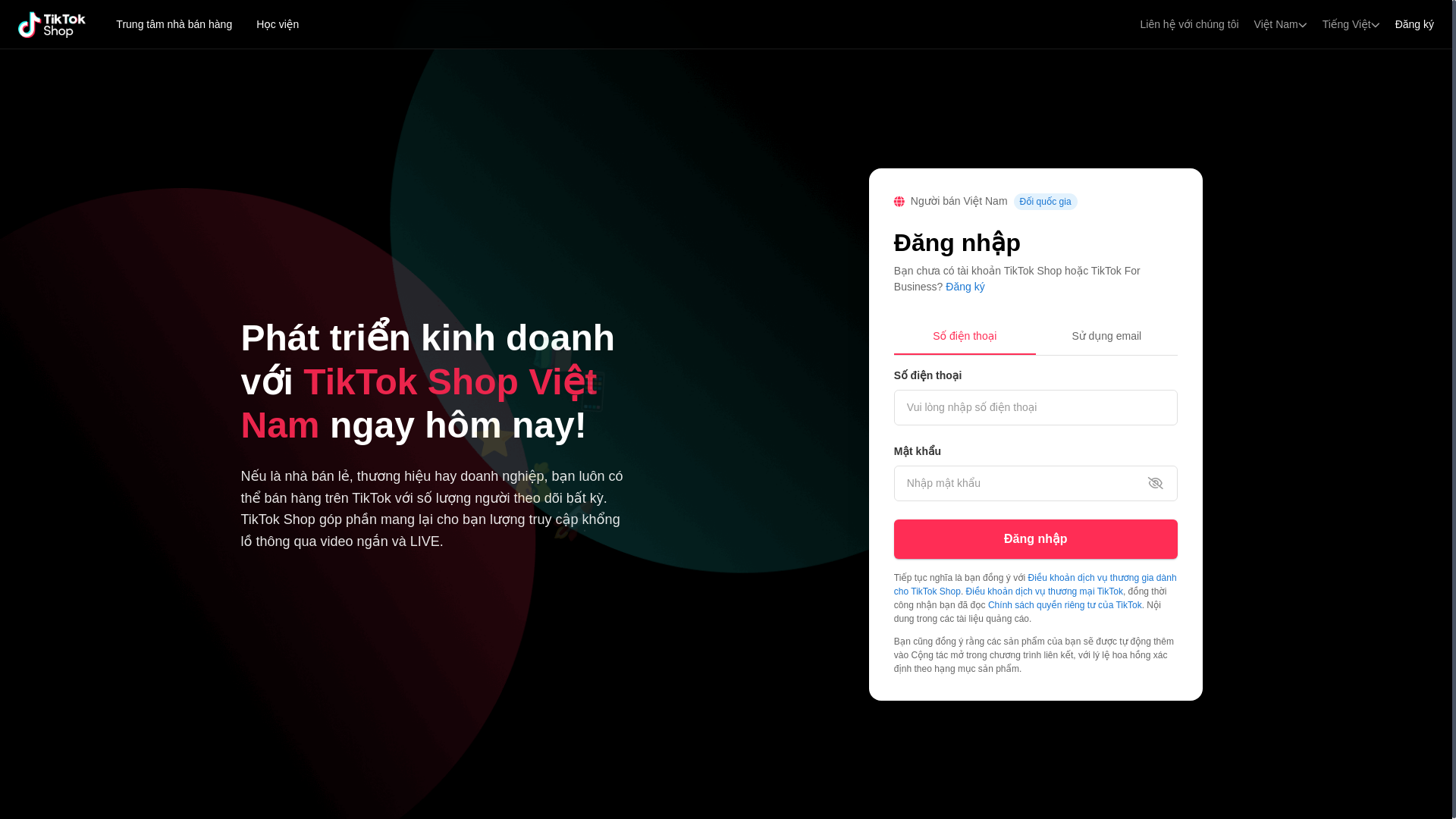 website screenshot of https://thoitrangcatinhsellers.shop/
