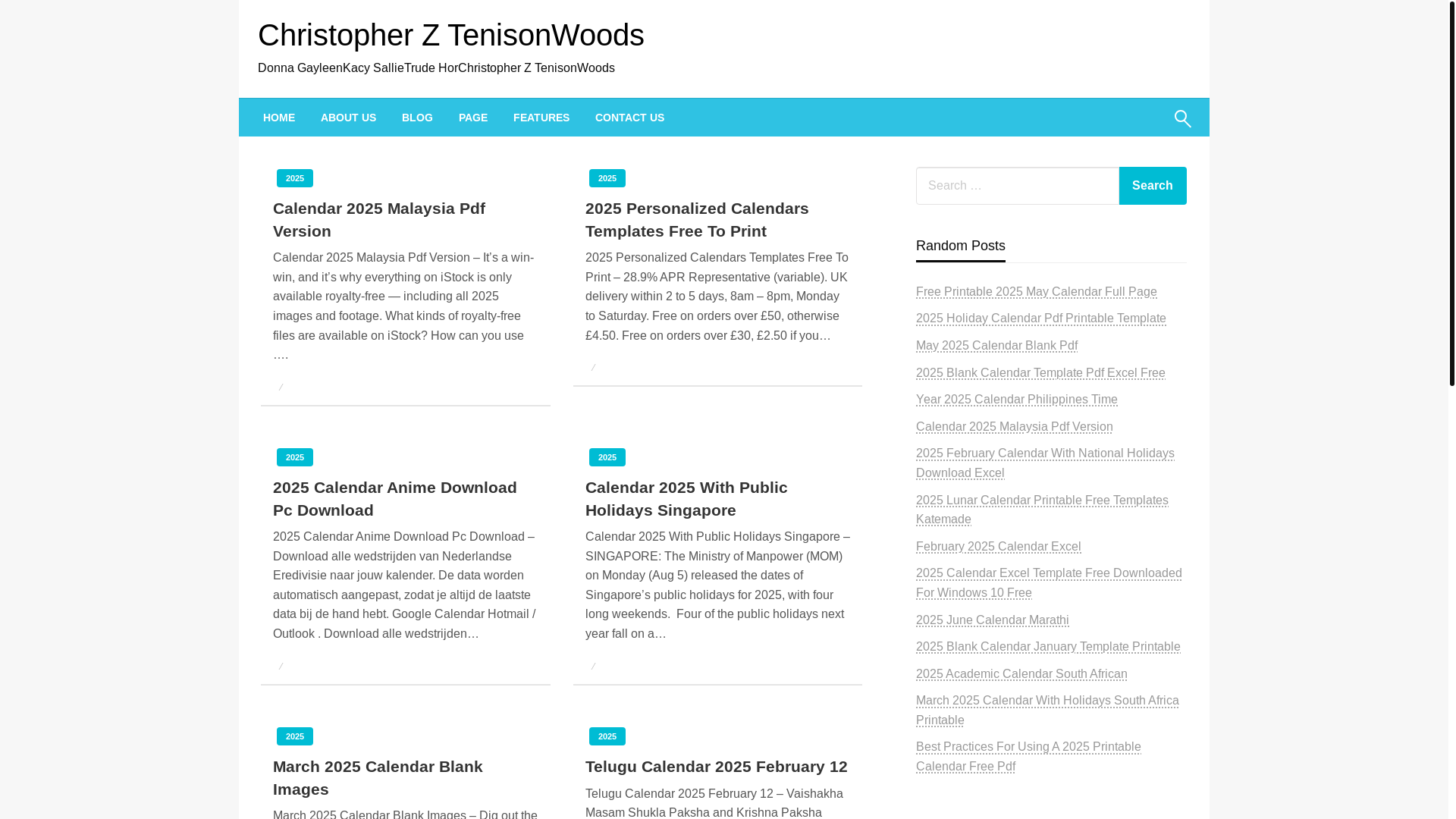 website screenshot of https://christopherztenisonwoods.pages.dev/