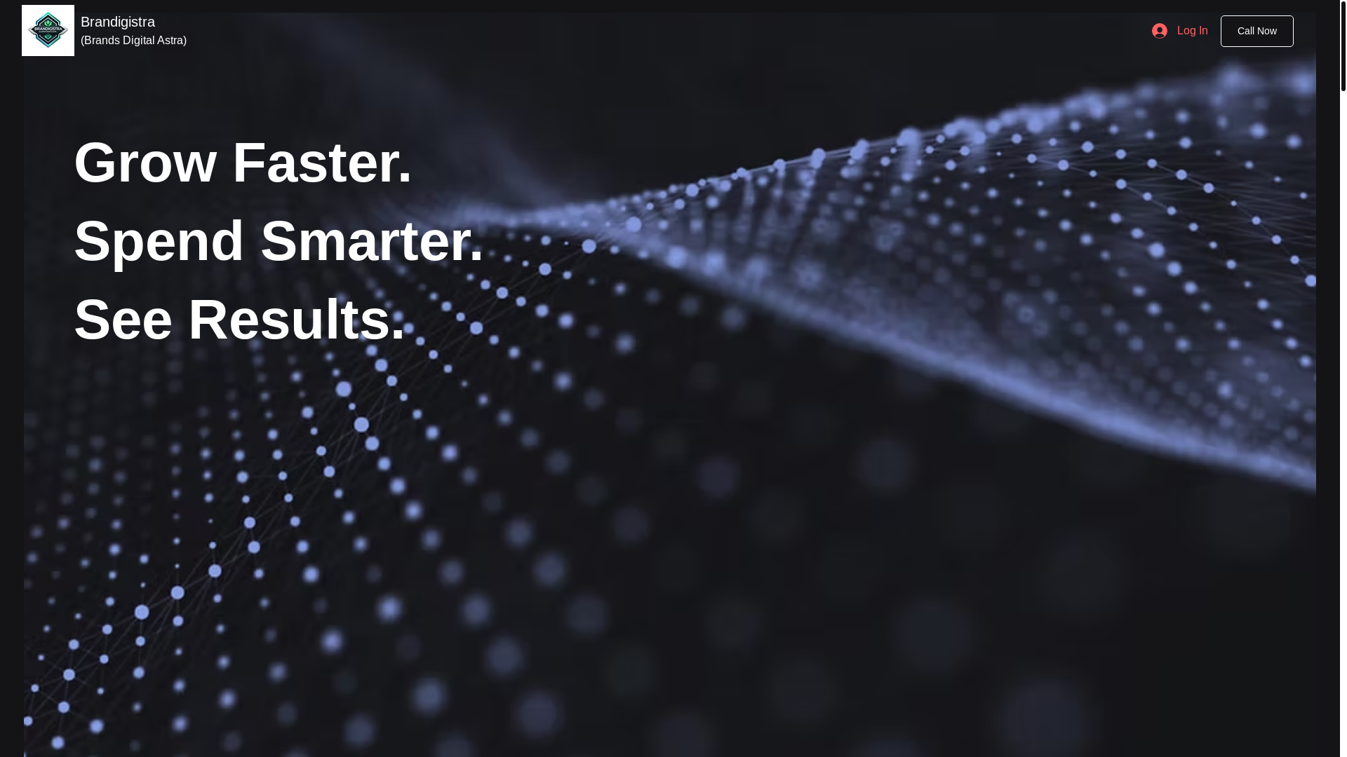 website screenshot of https://brandigistra.com/