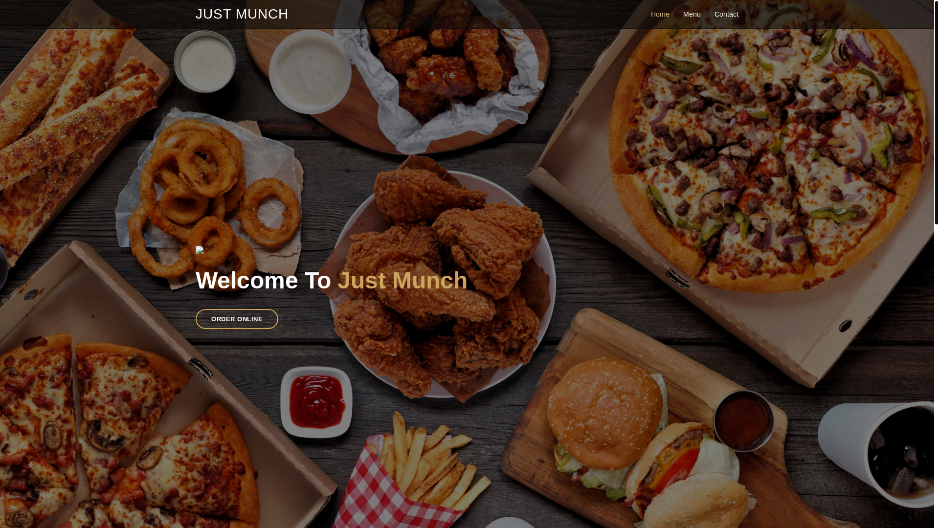 website screenshot of https://justmunchpeterborough.co.uk/