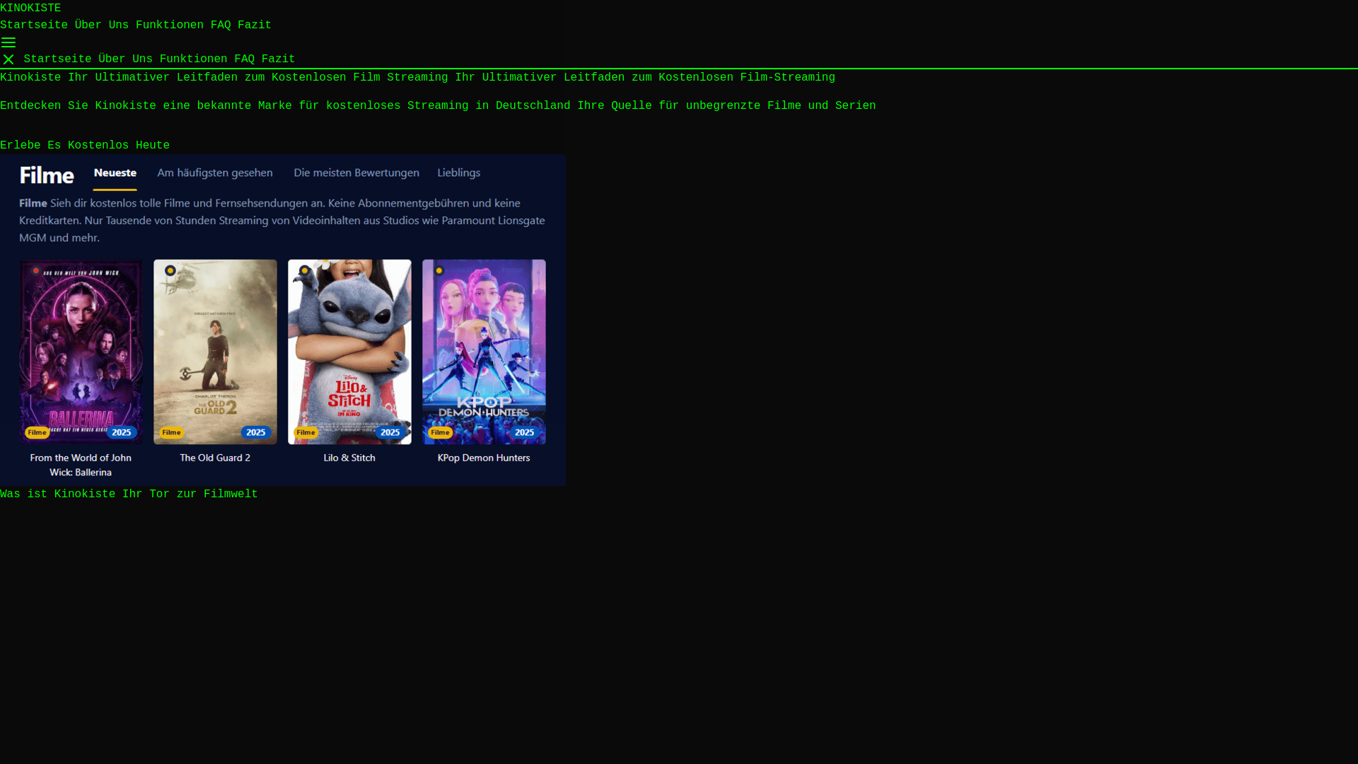 website screenshot of https://kinokiste-g74p.pages.dev/