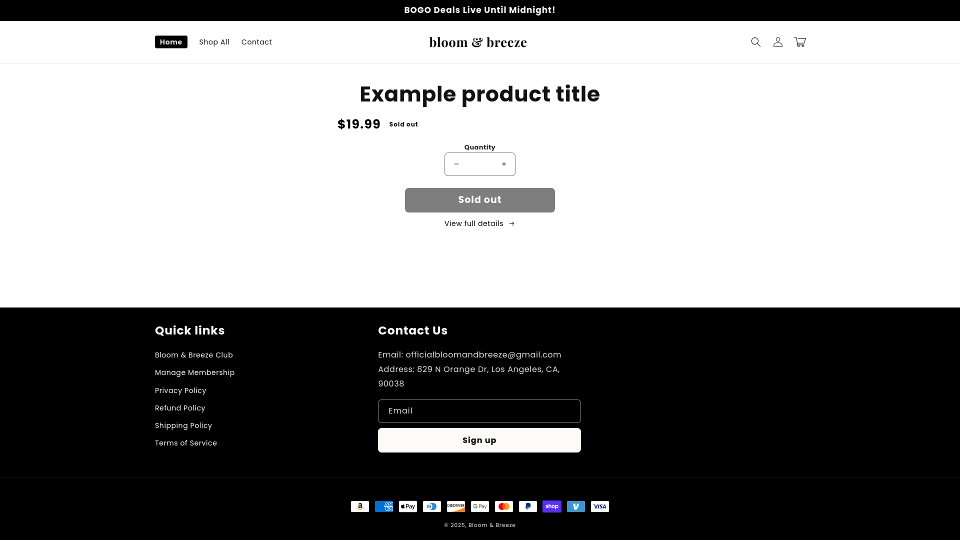 website screenshot of https://rinowaclothing.com/