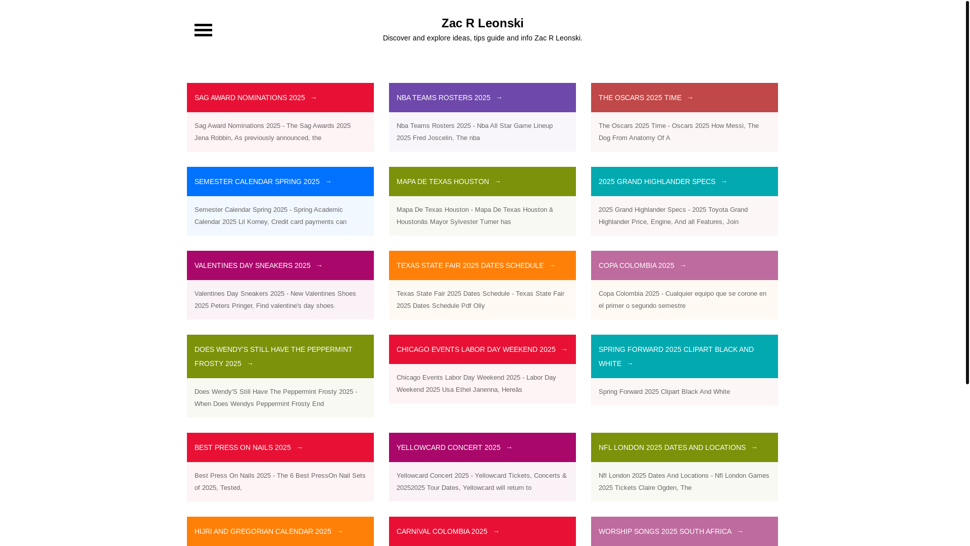 website screenshot of https://zacrleonski.pages.dev/