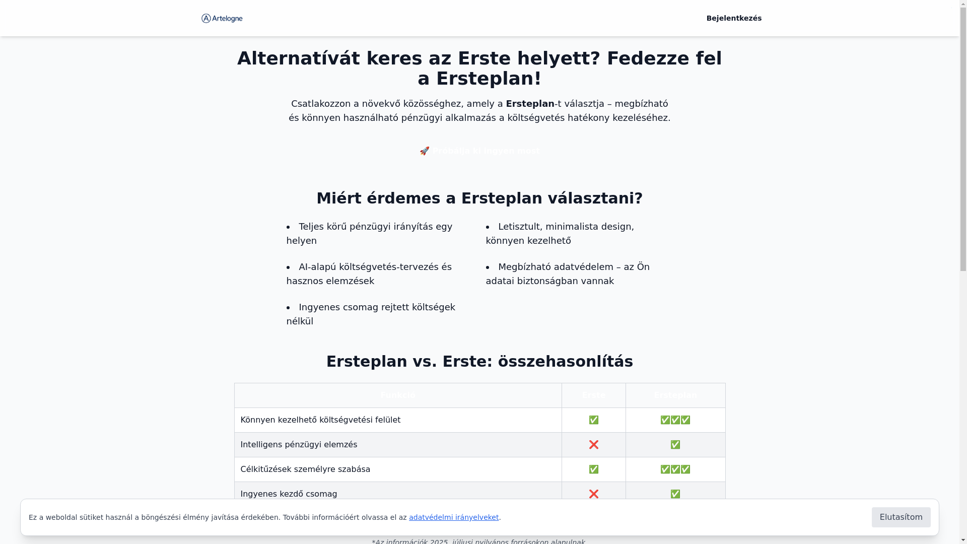 website screenshot of https://ersteplan.lat/