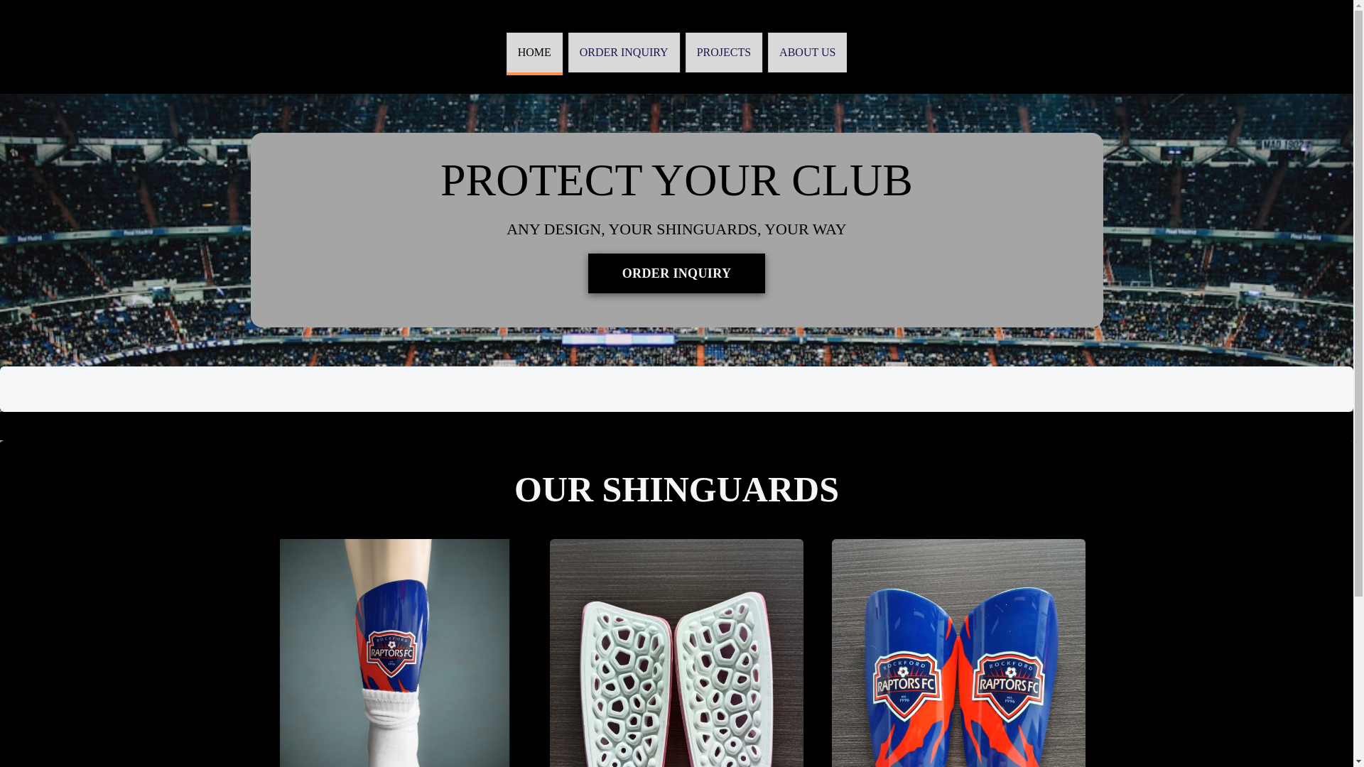 website screenshot of https://soteriashinguards.com/