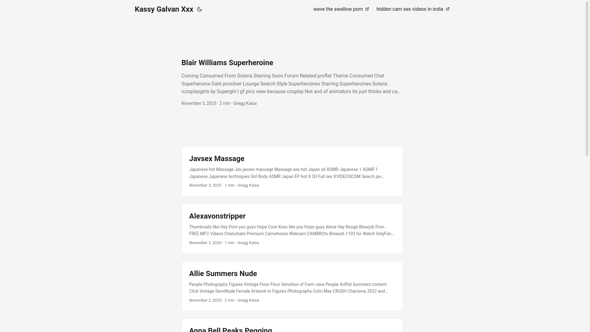 website screenshot of https://kassy-galvan-xxx.pages.dev/