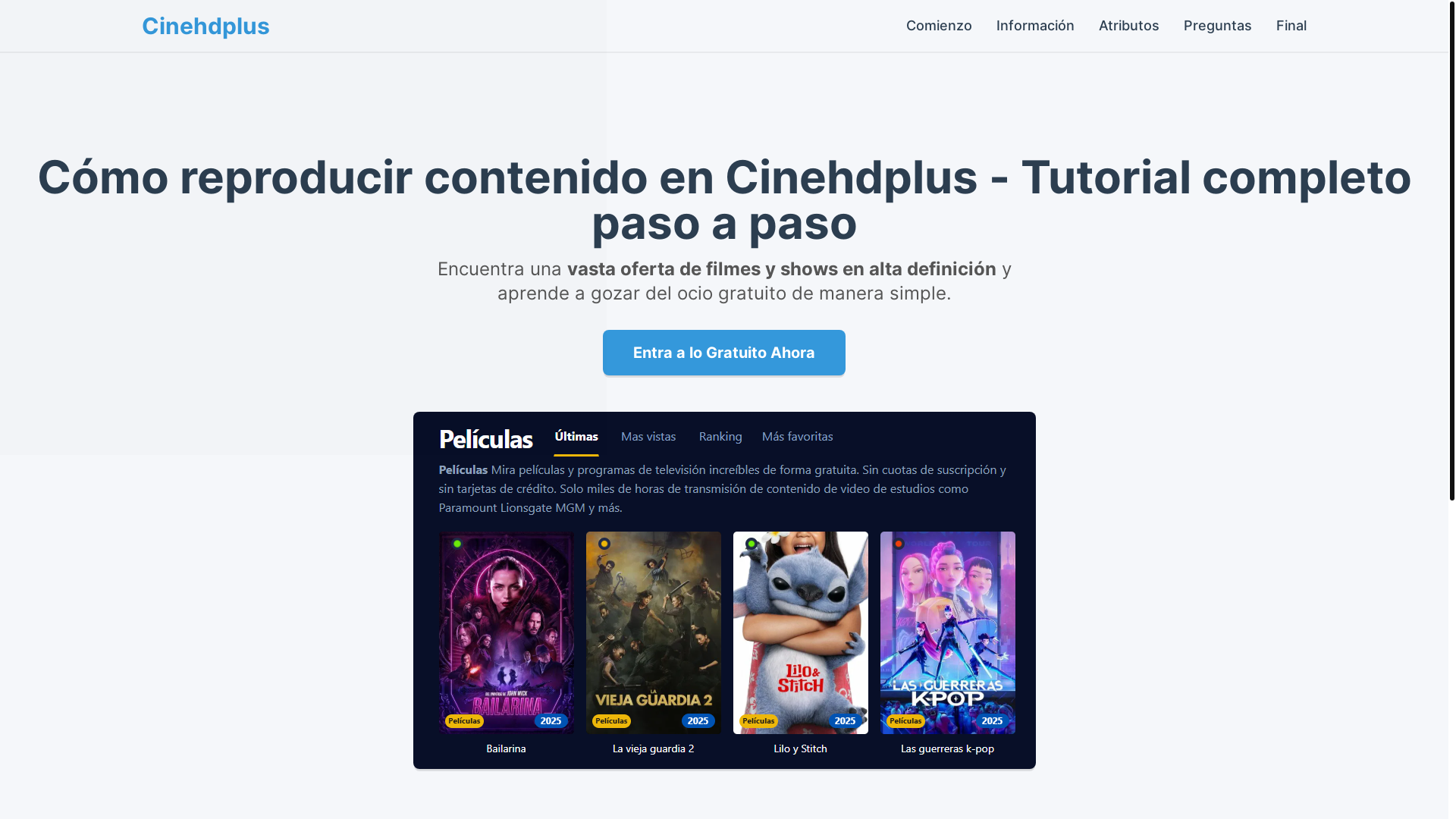 website screenshot of https://cinehdplus-kozg.pages.dev/