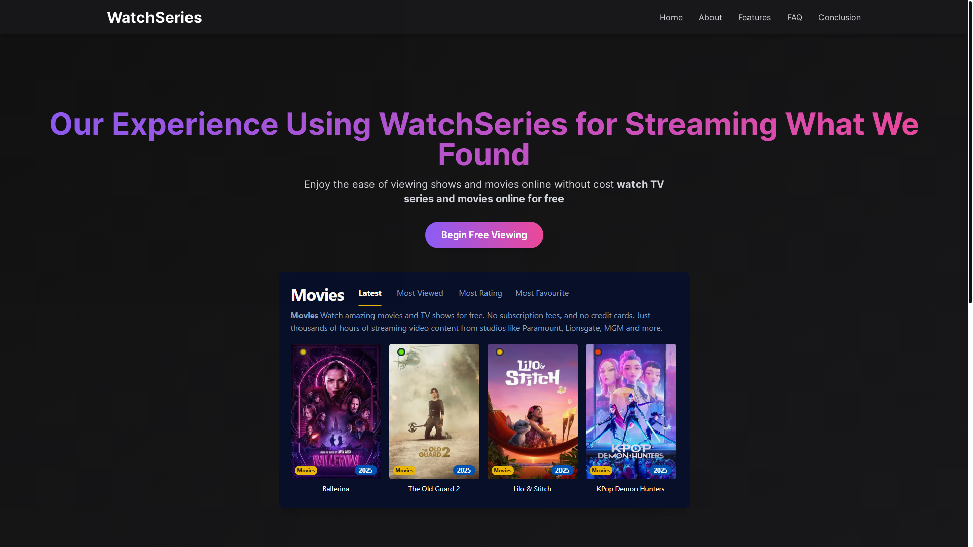 website screenshot of https://watchseries-vtqs.pages.dev/