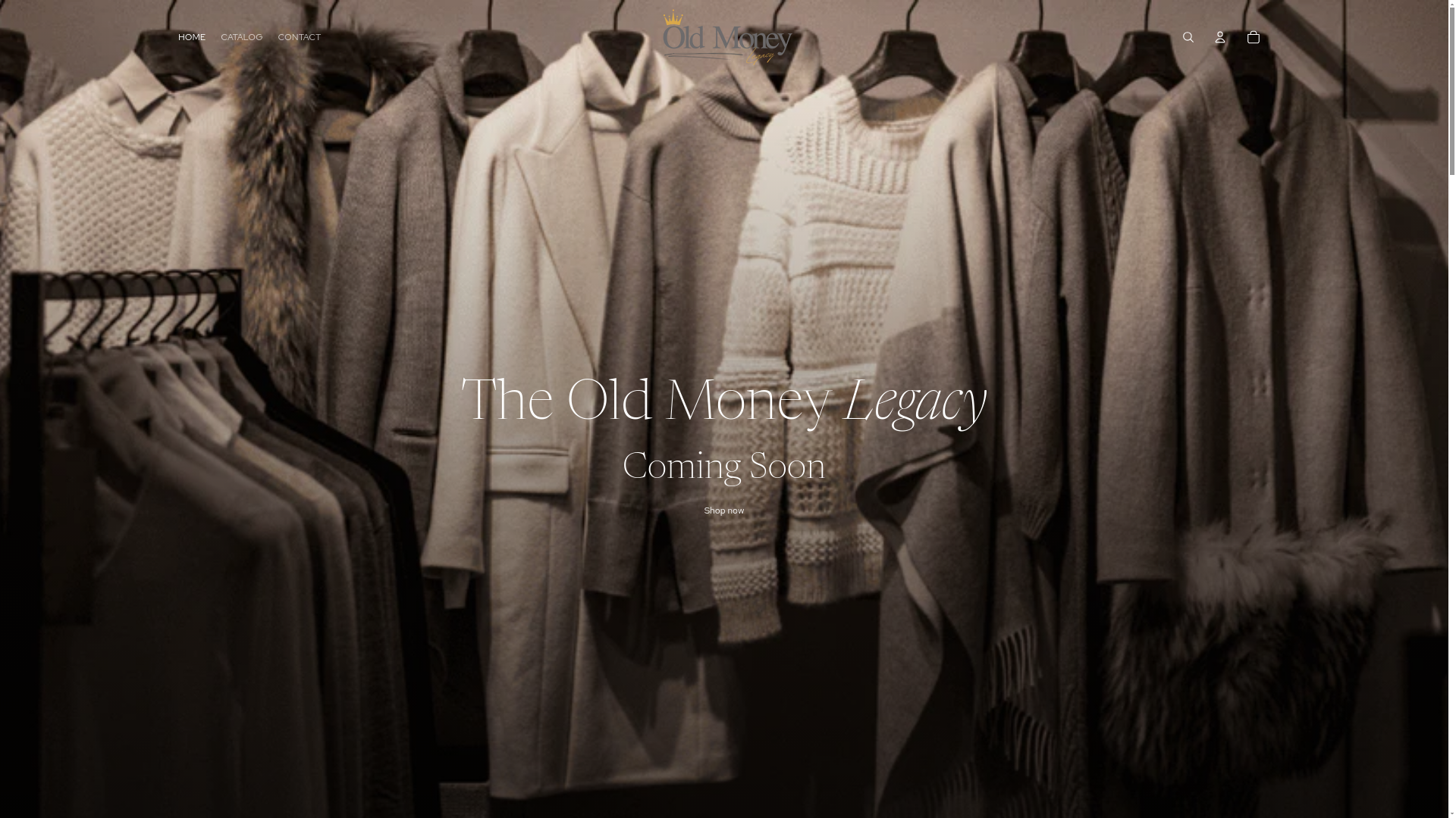 website screenshot of https://theoldmoneylegacy.com/