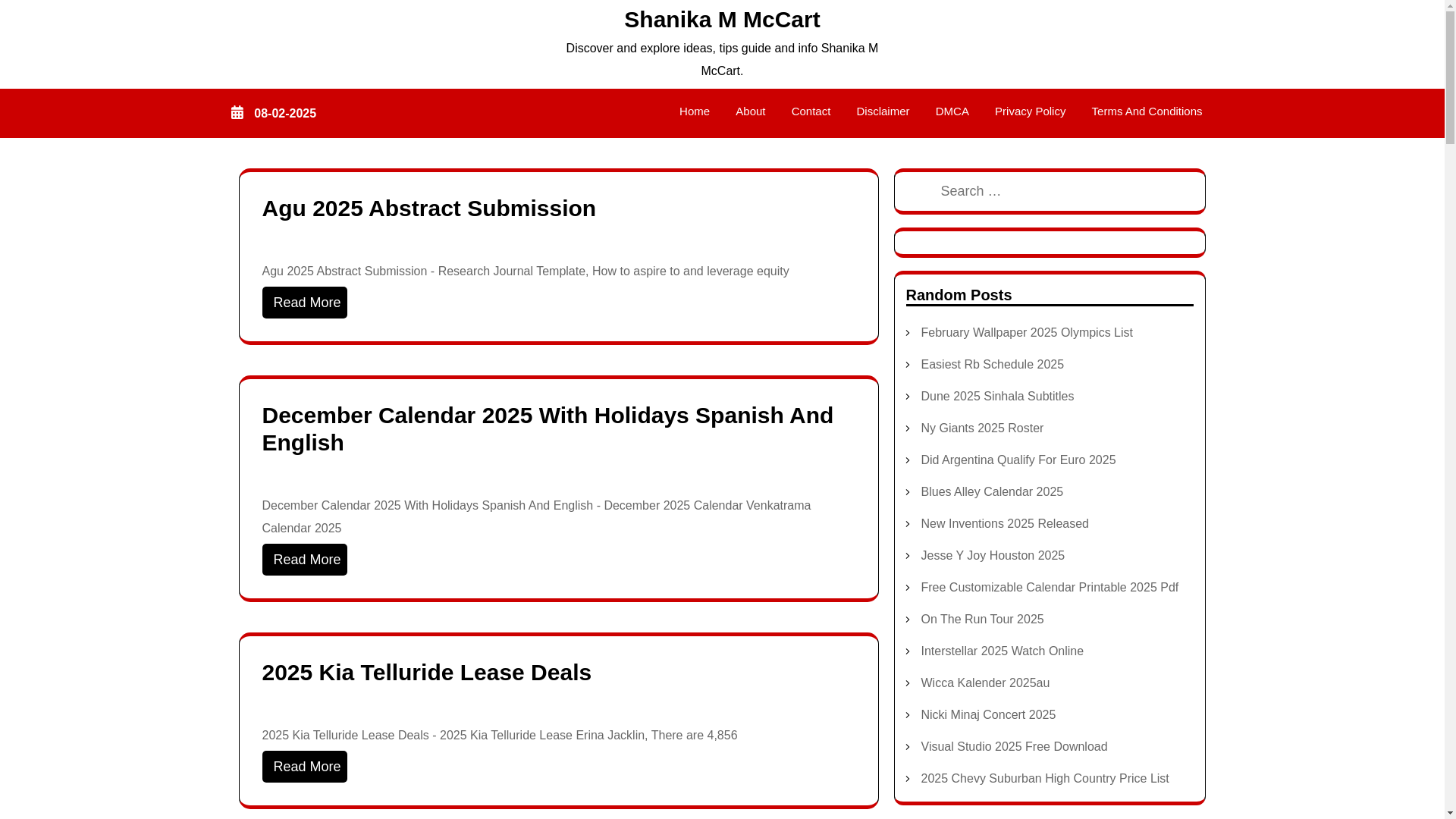 website screenshot of https://shanikammccartb.pages.dev/