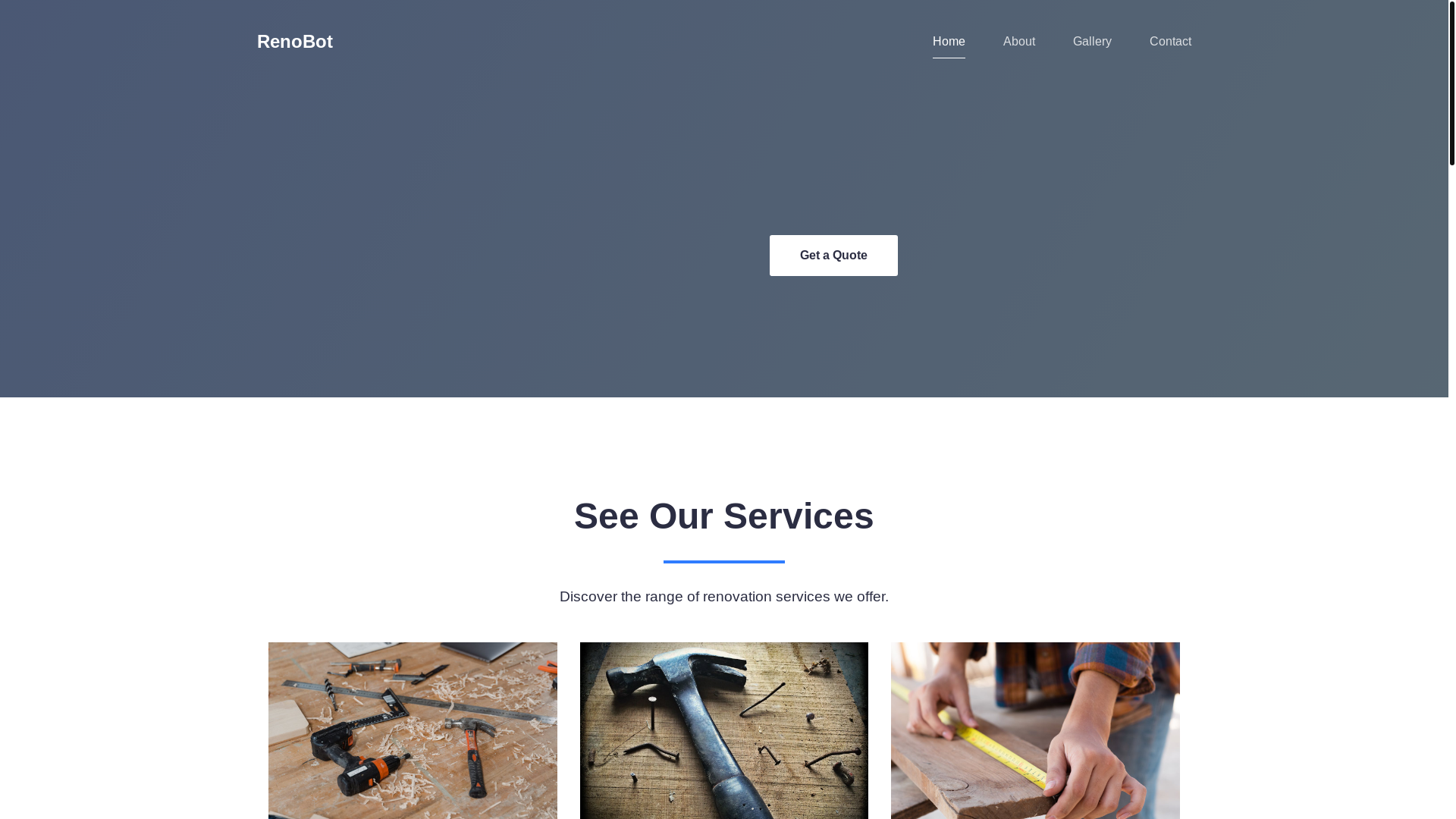 website screenshot of https://olivowestprojects.ca/