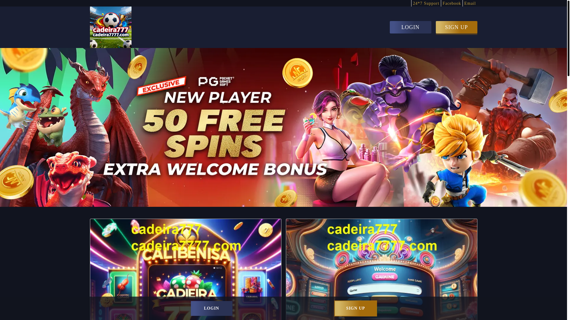 website screenshot of https://cadeira7777.com/