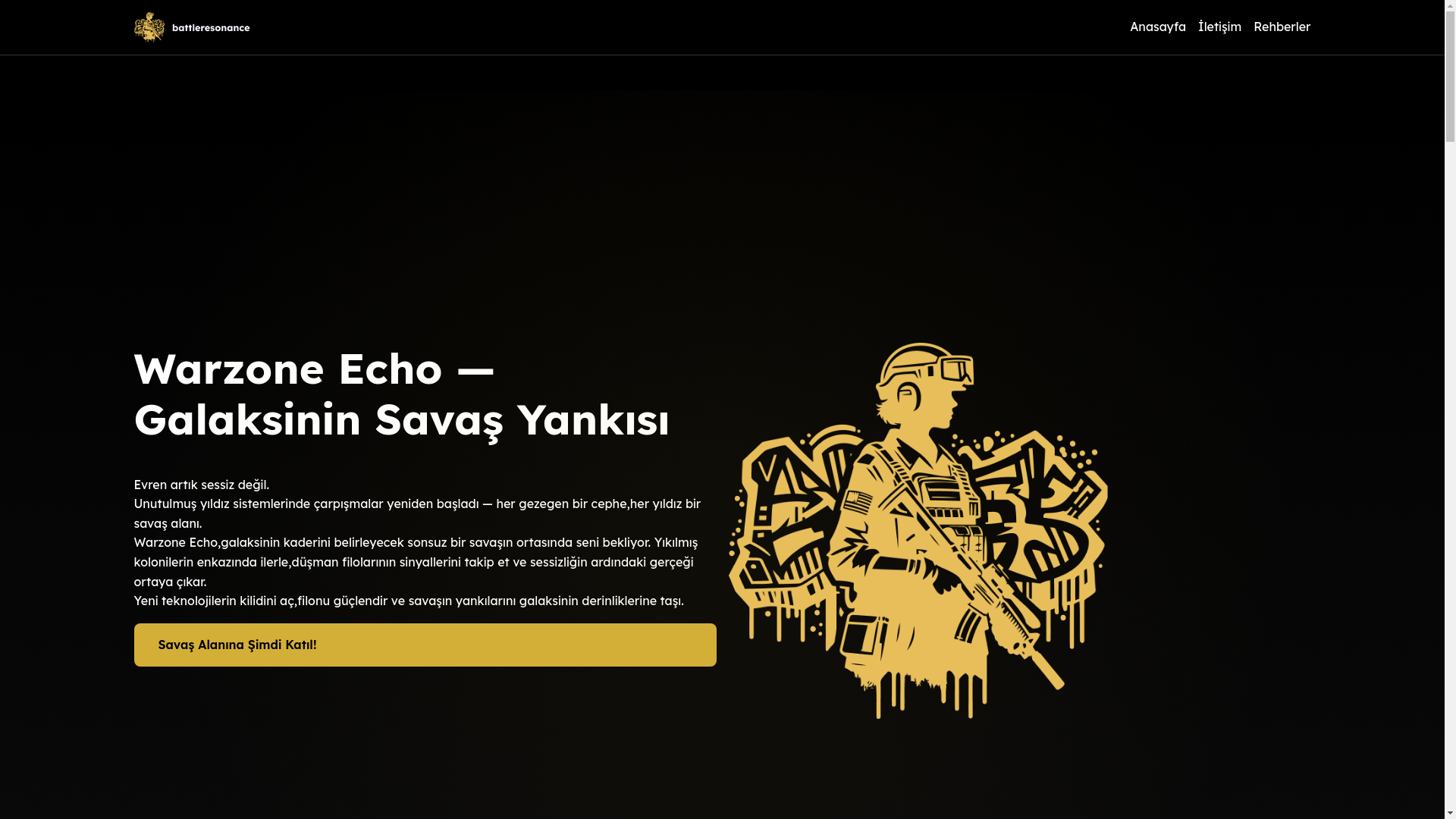 website screenshot of https://battleresonance.com/