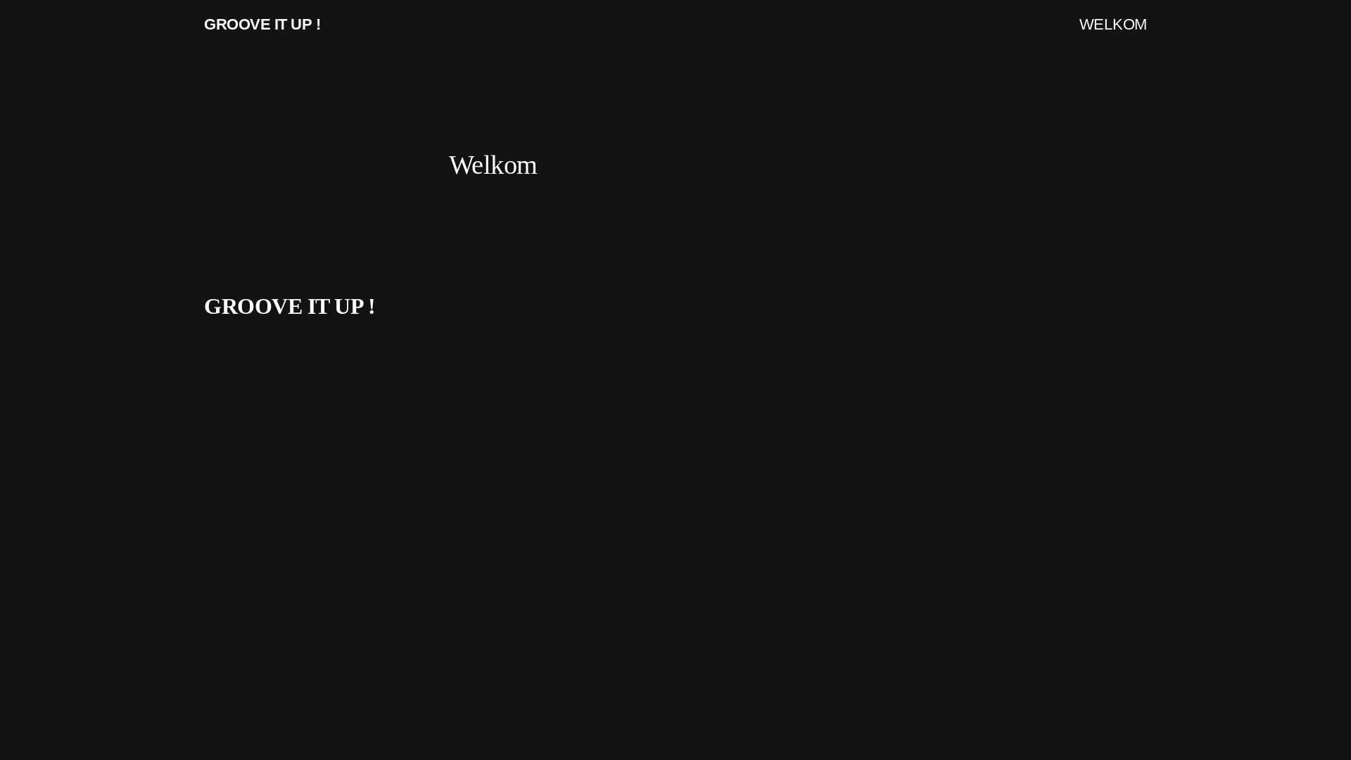 website screenshot of https://grooveitup.nl/