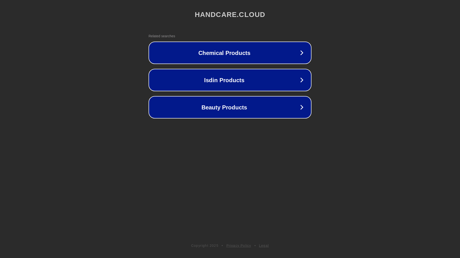 website screenshot of https://handcare.cloud/
