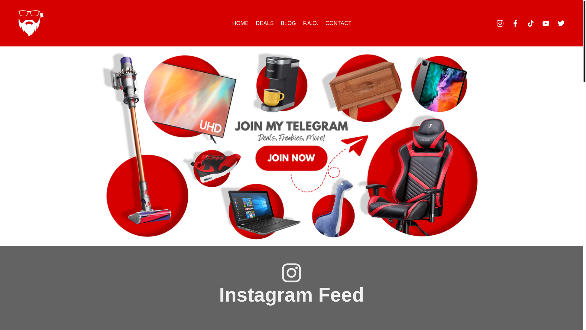 website screenshot of https://savewithfelix.com