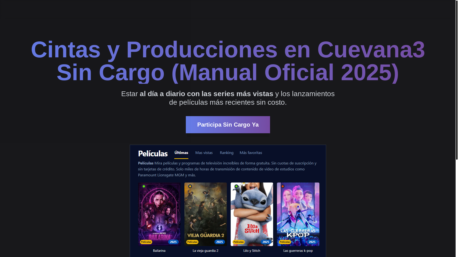 website screenshot of https://cuevana3-nzf7.pages.dev/