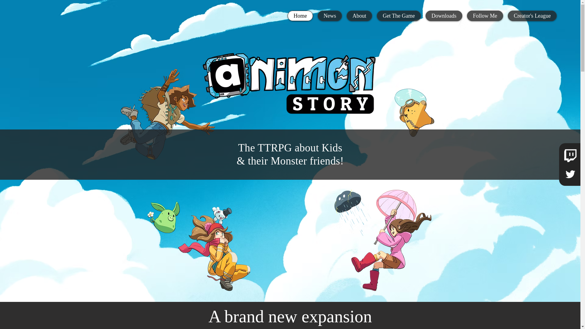 website screenshot of https://leafandlance.com/