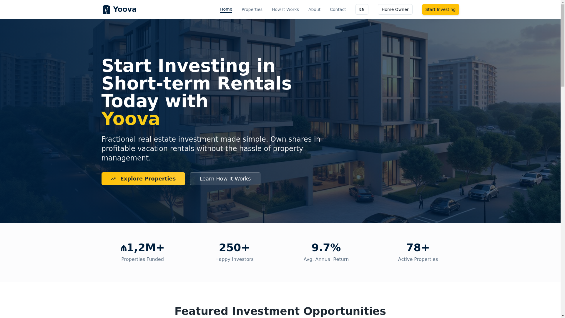 website screenshot of https://yoova.az/