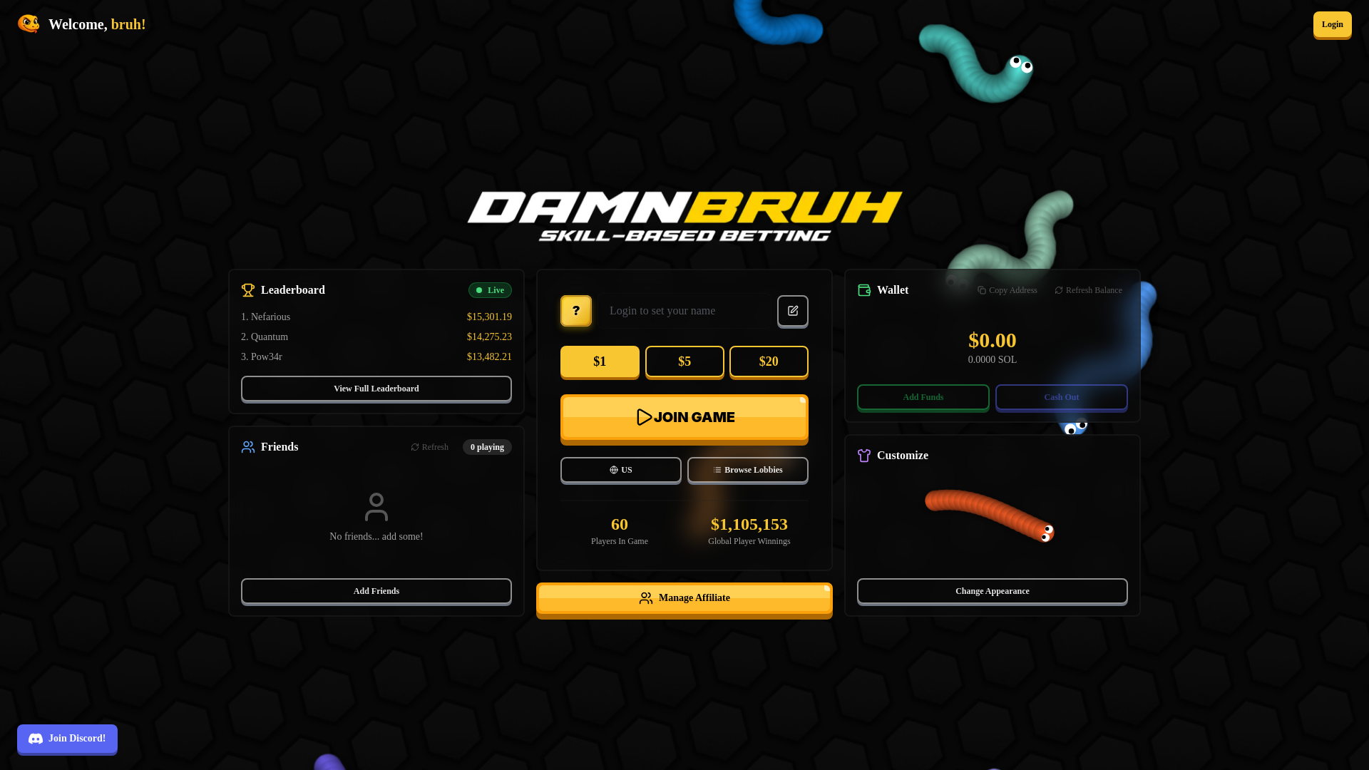 website screenshot of https://www.damnbruh.com/?ref=crazy