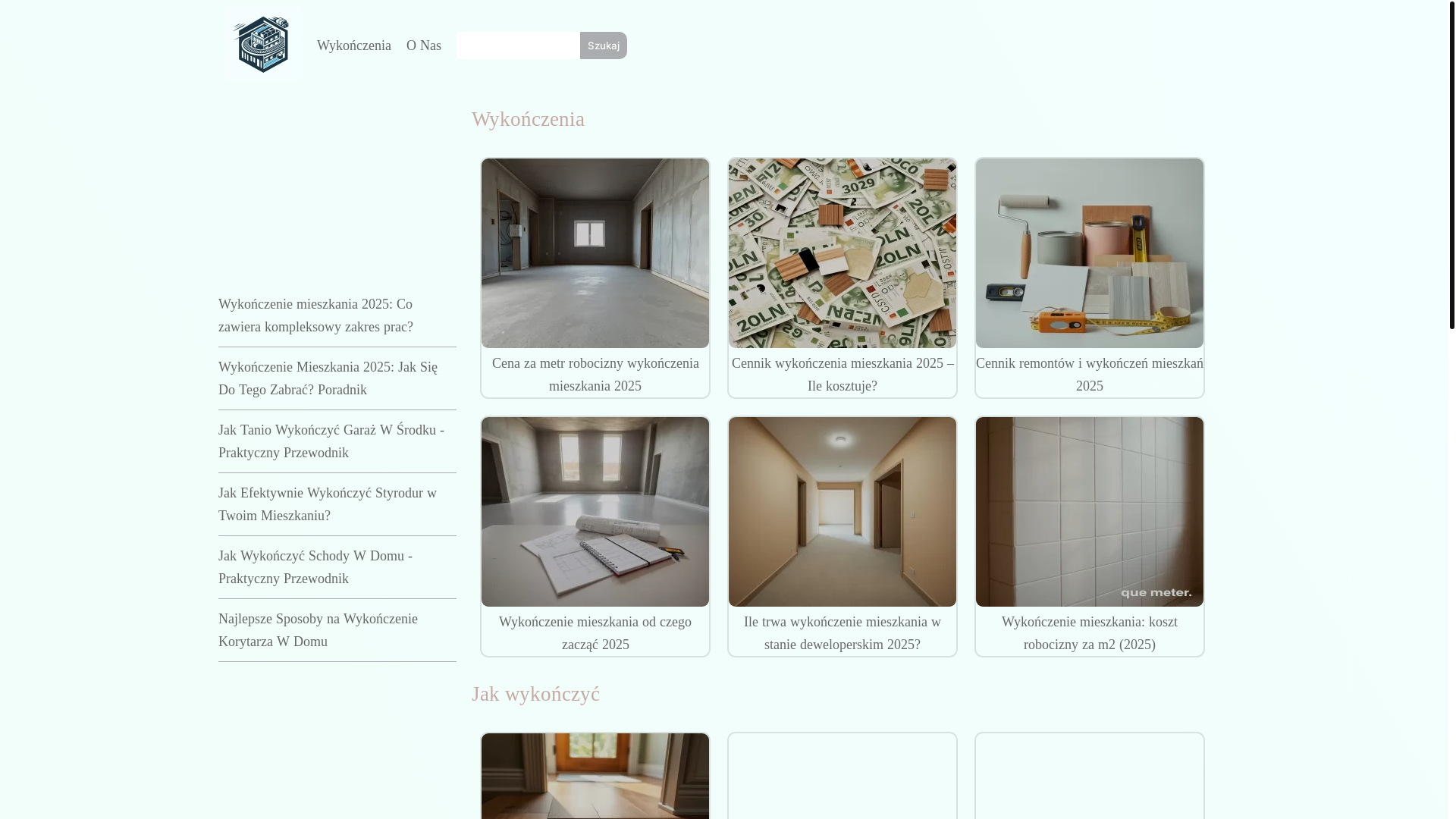 website screenshot of https://pol-wykonczenia.pl/