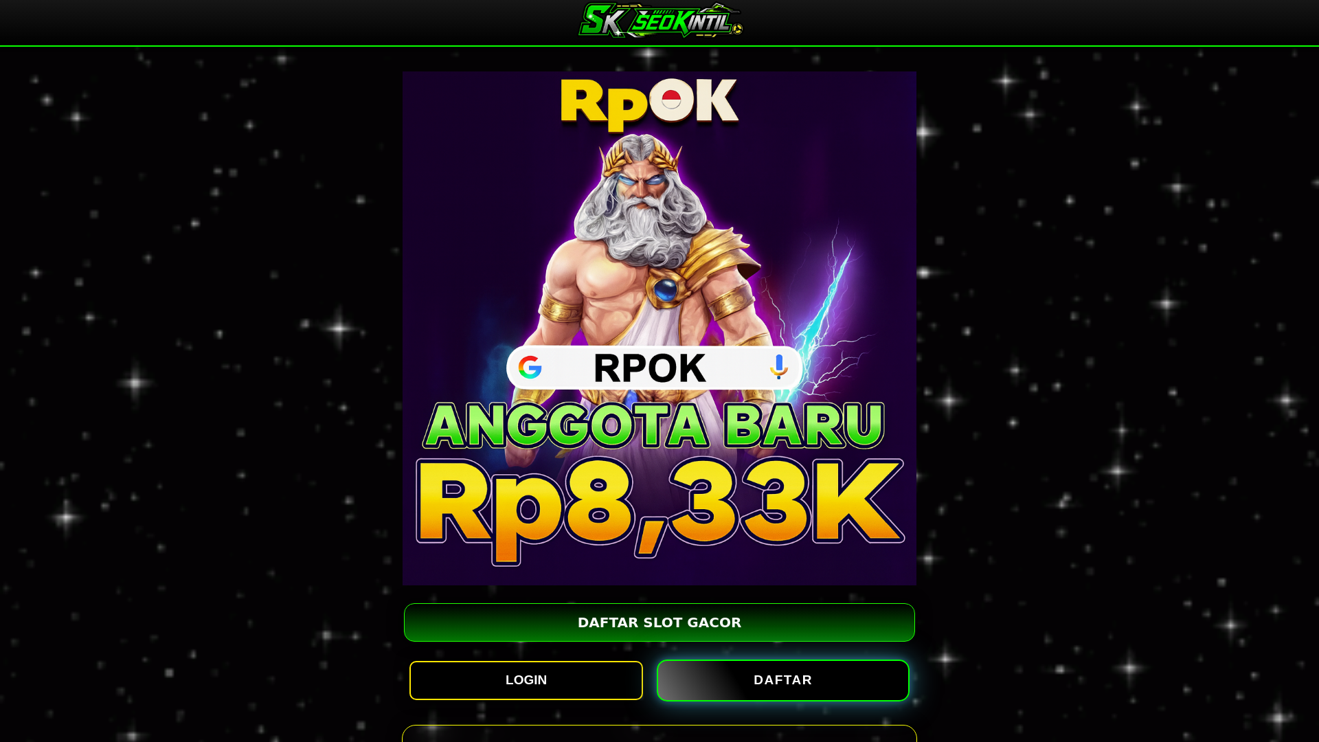website screenshot of https://susah-bilang-lah-pokoknya.pages.dev/