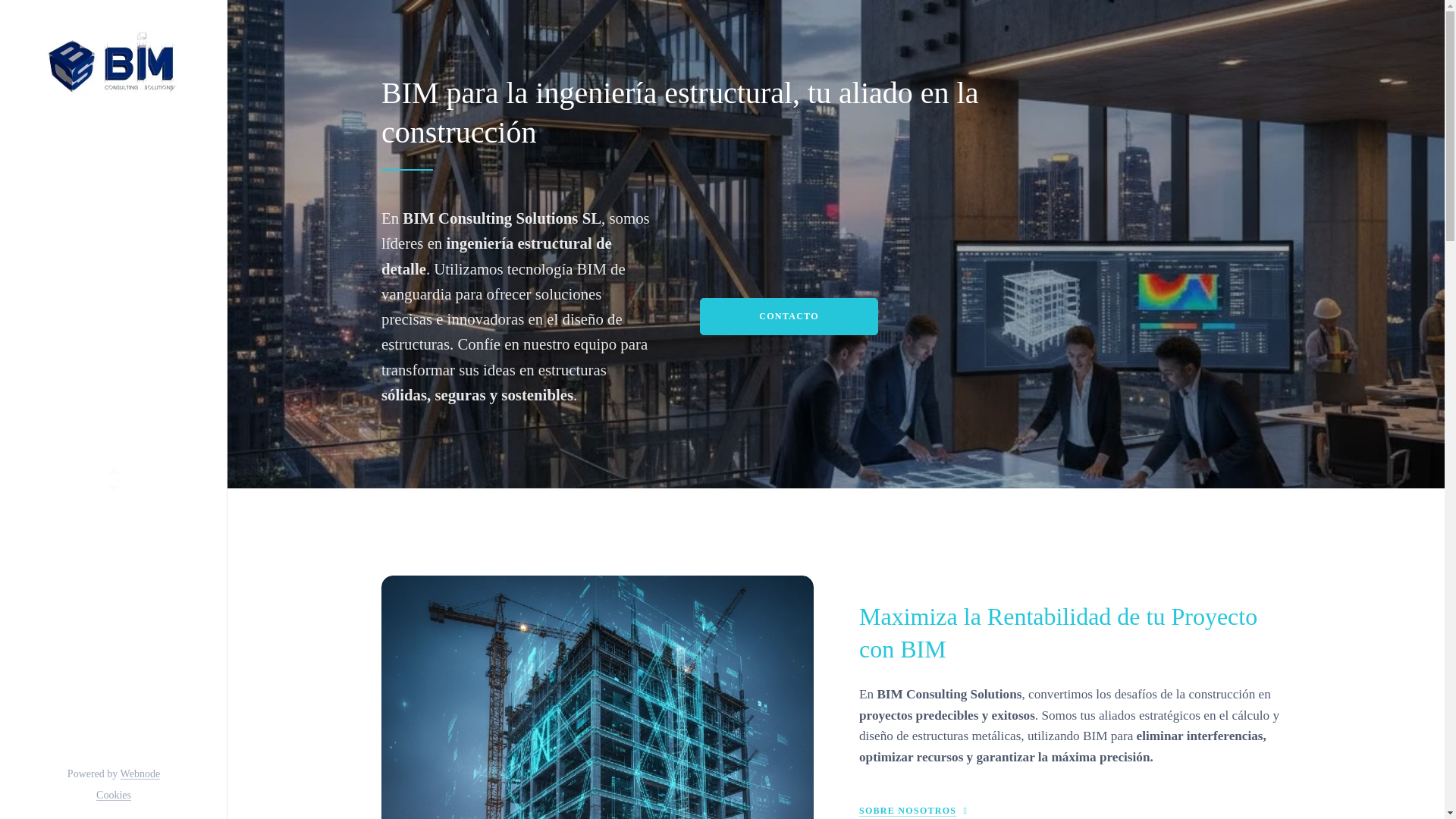website screenshot of https://bimconsultingsolutions.es/