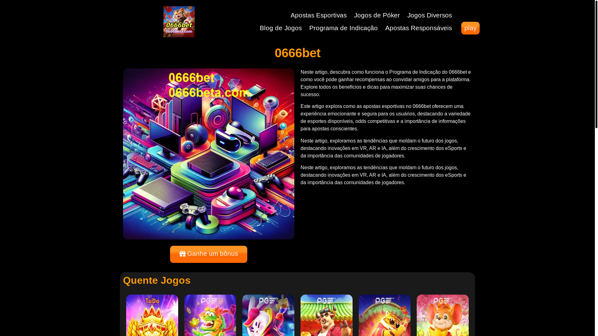 website screenshot of https://0666beta.com/