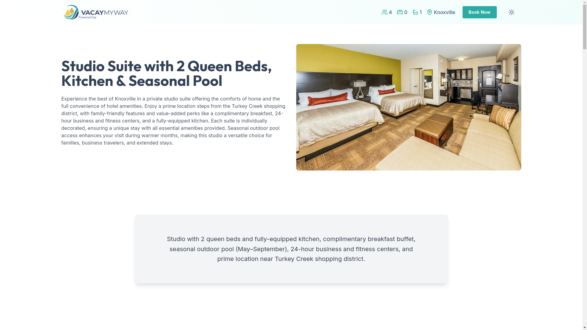 website screenshot of https://comfortcreek.house/