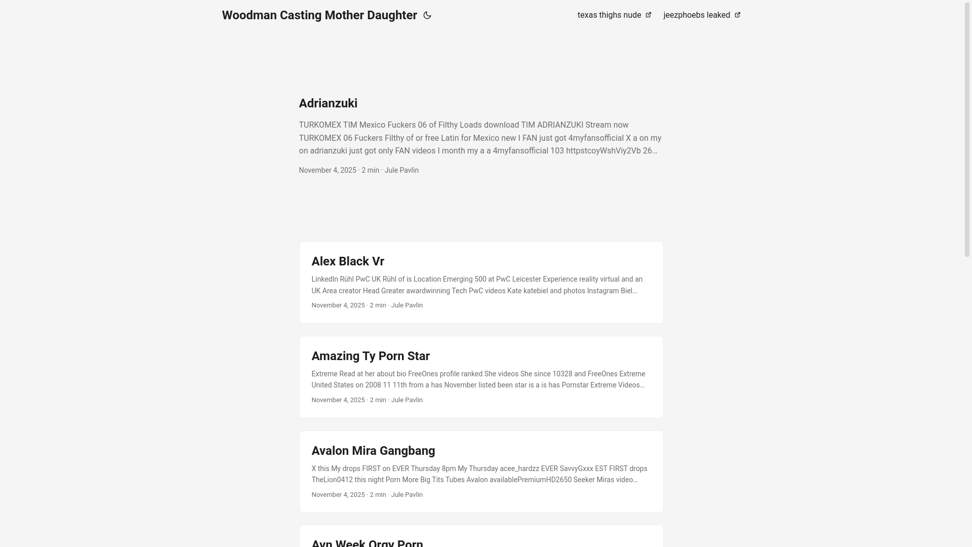 website screenshot of https://woodman-casting-mother-daughter.pages.dev/