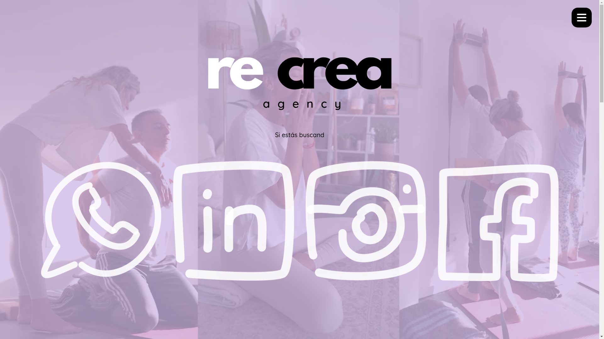 website screenshot of https://recrea-agency.pages.dev/